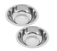 Angoily 2pcs Foot Soaking Tub Stainless Steel Wash Basin Foot Washing Bowl Portable Bath Stainless Steel