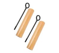 Angoily 2pcs Heatproof Wooden Pot Handle Replacement Pan Handle for Secure Grip Easy to Install Kitchen Cookware Accessory for Stir-Frying and Slow Cooking