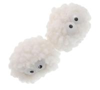 Angoily 2pcs Interactive Cat Pompom Balls with Bell Soft Plush Teasing for Indoor Cats and Kittens Stimulate Hunting Instincts and Encourage Active Play for Pet Entertainment
