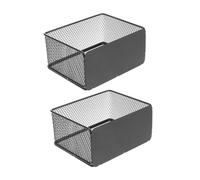 Angoily 2pcs Magnetic Fridge Side Basket Organizer Space Saving Shelf for Refrigerator Versatile Storage for Onion Garlic Ginger Secure Magnetic Design for Kitchen Organization
