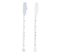 Angoily 2pcs Mini Retractable Measuring Tape Soft Flexible Tape Measure for Body Clothes Sewing Crafting Knitting Crochet Accessories