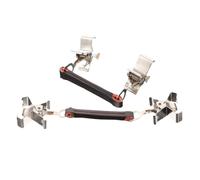 Angoily 2pcs Oil Painting Frame Clamps Metal Canvas Carrier Lightweight Portable Wet Panel Dividers for Artists and Art Students Outdoor Painting