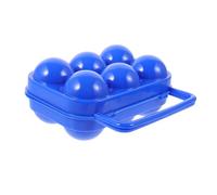 Angoily 2pcs Portable Folding Handle Carrier Storage Box for Kitchen Outdoor Use Container Secure Cover for Picnics and Camping