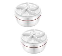 Angoily 2pcs Portable Washing Machine Mini Washer for Underwear Socks Travel Camping Apartment Laundry Cleaner Small Washing Machine