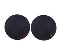Angoily 2pcs Professional Single Dot Rubber Squash Ball for Indoor Outdoor Training with Precision Bounce and Optimized Elasticity for Athletes and Competitors