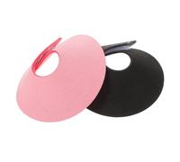 Angoily 2Pcs Protective Parrot Collars Anti-biting Neck Rings Bird Elizabethan Collar for Cockatiels Budgies Pet Supplies Pink Black