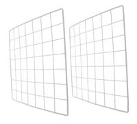 Angoily 2pcs Refrigerator Dividers Metal Wire Freezer Organizers Fridge Partition Bins Stackable Chest Freezer Separator