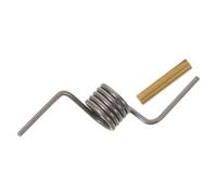 Angoily 2Pcs Refrigerator Door Spring Replacement Kit with 1.3 Torsion Spring and Copper Tube, Fridge Door Hinge Repair Parts for Electronics Refrigerators and Freezers, Suitable for