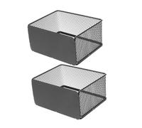Angoily 2pcs Refrigerator Side Organizer Magnetic Fridge Storage Basket Wall Spice Rack Magnetic Space Saving Spice Organizer