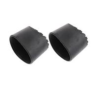Angoily 2pcs Round Foot Cover Slip Mat Ladder Leg Protective Cover Folding Ladder Accessories Feet Pad for Leg Caps and Use in Home Workshop