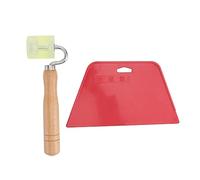 Angoily 2pcs Seam Flat Roller Wheel for Wallpaper Wooden Pressure Wheel DIY Tool