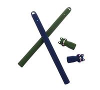 Angoily 2pcs Second Generation Protective Case Pencil Holder Pro Pencil Sleeve Block Pen Case Stylus Pen Skin Cable Charger Usb Erasable for Silica Gel