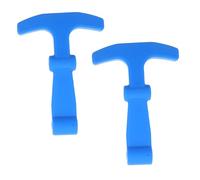 Angoily 2pcs Shaped Rubber Latch Straps Cooler Lid Replacement for Camping Fishing Freezer Chest Heavy-duty Easy Install Cooler Lid Spare Parts