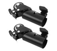 Angoily 2pcs Silent Swivel Caster Wheels Tube Replacement for Speaker Tripod Stand Smooth Rolling Mobile Casters with Noise Bearings for Studio Monitors and Event Mobility