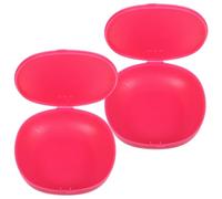 Angoily 2Pcs Silicone Storage Box for Period Cups Portable Carry Case Suitable for Women On-The-Go