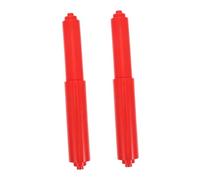 Angoily 2pcs Spring-loaded Toilet Paper Holder Rod Replacement Extendable Plastic Roller Spindle for Toilet Tissue Holder Flexible Fit for Bathroom Office Kitchen Accessories