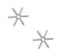 Angoily 2pcs Stainless Steel Cup Washer Rinser Supply for Glass Cleaning Coffee Accessory for Coffee Mug Washer