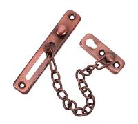Angoily 2pcs Stainless Steel Security Door Chain Lock Enhanced Security Aesthetic Finish Easy Installation Interior Room Protection Houses Anti-Theft Door Chain