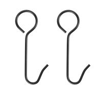 Angoily 2pcs Stainless Steel Target Hangers with Hooks for Shooting Target Stand Heavy Duty Hanging Kit for Outdoor Shooting Practice