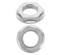 Angoily 2pcs Stainless Steel Washer Nut Nut for Washing Machine Clutch Reducer High Efficiency Quiet Operation for Laundry