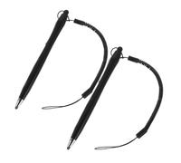 Angoily 2pcs Stylus Pen Tablet Flexible Coiled Tether for High Precision Drawing and Writing Touch Screens Compatible Tablets and Phones