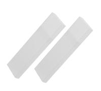 Angoily 2Pcs Tongue Scraper Holder Portable Tongue Cleaning Tools Box Plastic Storage Case Sleek Minimalist Design Convenient Travel Organizer for Daily Use