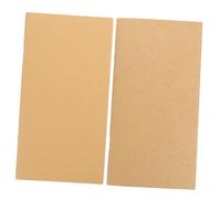 Angoily 2Pcs Travel Notebook Inserts Blank Paper Journal Refills Lightweight Travel Notepad Replacement Smooth Writing for Outdoor Adventures