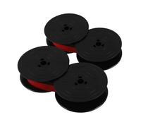 Angoily 2pcs Vintage Typewriter Ribbon for Antique Machines Dual Color Red Black Spool Compatible with Flyfish Brother Reliable Ink Replacement for Home Office Use