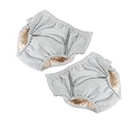 Angoily 2pcs Washable Cloth Diaper Adult Diaper Leakproof Design Comfortable Cotton Stylish Appearance for Elderly Care Women Suitable for Weight 55-65kg