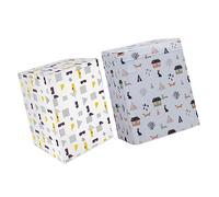 Angoily 2pcs Washer Machine Covers for Front Load Washing Machines and Dryers, Peva Material, Easy to Keep Clean and Withstand Heavy Use, Suitable for Home and Shared Living Spaces