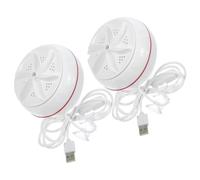 Angoily 2pcs Wireless Portable Washing Machine Mini Laundry Machine for Socks Undergarments Usb-powered Easy to Install