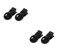 Angoily 2sets Fisheye Lens Phone Telephoto Lens Attachments External Photo Clips for Mobile 2pcs*2