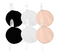 Angoily 3 Pairs Washable Underarm Sweat Pads Straps Absorbent Armpit Sweat Shields for Women for Daily Use and Sports