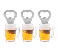 Angoily 3 Pcs Beer Bottle German Beer Souvenir Refrigerator Magnet Bottle Bottle s Novelty Bottle Wine Wine Bottle Magnetic