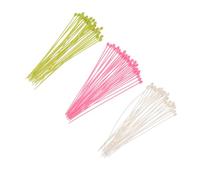 Angoily 3 Sets Hair Perming Clips Plastic Hairdressing Tools for Hair Curling and Styling with Colorful Pins Suitable for Professional Hairdressing and Easy to Use Random Color