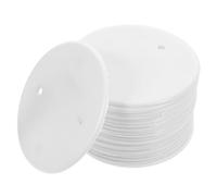 Angoily 30 Pcs 4 Inch Ceiling Blank-Up Cover,Plastic Wall Hole Cover,Ceiling Plate Flat Round Electrical Covers, Fan Switch Cap,Blank Plate for Wall Plasterboard Hole Covering