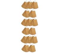 Angoily 30 Pcs Blank Kraft English Word Cards for School Index Note Taking Supplies Portable Memo Flashcards with Smooth Edges Creative Study and Memory Aid Notepads