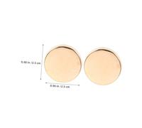 Angoily 30 Pcs Vintage Metal Coat Buttons for Blazers Jackets Overcoats Easy European Style Decorative Suit Buttons for DIY Garment Supplies in Golden
