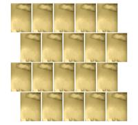Angoily 30 Sheets Gold Metallic Paper for Crafts A4 Size Smooth Writing Base with Mirror Finish Surface and Reflective Metallic Coating for Invitations and Handmade Cards