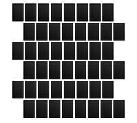 Angoily 300pcs Aluminum Business Cards for Engraving Metal Laser Engraving Blanks Black 3.4x2in 0.2" Thickness Accurate Calibration Enhancing Laser Accuracy for Harsh Working Environments