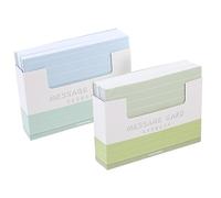 Angoily 300pcs Blank Note Cards Assorted Index Cards for Study Office and Daily Use Smooth Writing Surface for Messages Plans and Learning Activities for