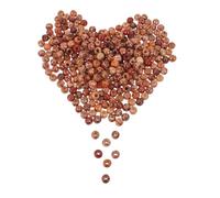 Angoily 300pcs Large Hole Printed Barrel Wood Beads Natural Round Wooden Beads for Jewelry Making DIY Crafts Hair Braids Bracelet Crafting Accessories