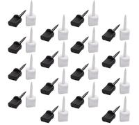 Angoily 30pcs Abs Nylon Target Pins for Archery Fixed Papers Outdoor Accessories Portable Design for Practice Use and Match, for Archery Lovers
