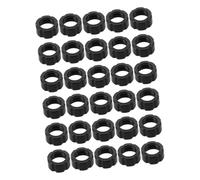 Angoily 30pcs Car Mount Nut 17mm Ball Head Screw Cap Tightening Rings for Ball- Fixed Adapter for Camera Dvr Phone