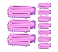 Angoily 30pcs Hair Perm Rods: Plastic Hair Perming Curlers Rollers for Long Short Straight Curly - DIY Hairdressing Styling Tools