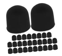 Angoily 30pcs Replacement Stylus Pen Tips Silicone Rubber Tablet Pen Tip Cover with Suction Cup Design Resistant to Wear and Tear Suitable for Smartphones and Tablets
