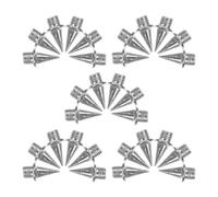 Angoily 30pcs Steel Spikes Replacement Track Spikes Metal Hard Steel Versatile Compatibility Enhanced Traction for Athletes Competitive Events Sprinting Running Shoes