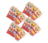 Angoily 36Pcs Chinese Year Red Envelopes Lunar Year Gift Bags Cartoon Style Money Pockets for Spring Festival Holiday Blessings