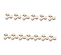 Angoily 390 pcs DIY Christmas Wooden Slices Creative Hanging Pendants for Crafting Durable Premium Wood with Blank Surface for Painting and Decorating Holiday Ornaments
