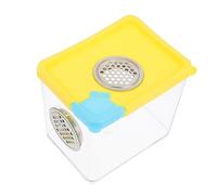Angoily 3pcs Box Boys and Girls Critter Keeper Spider Enclosure Reptile Feeding Box Acrylic Abs